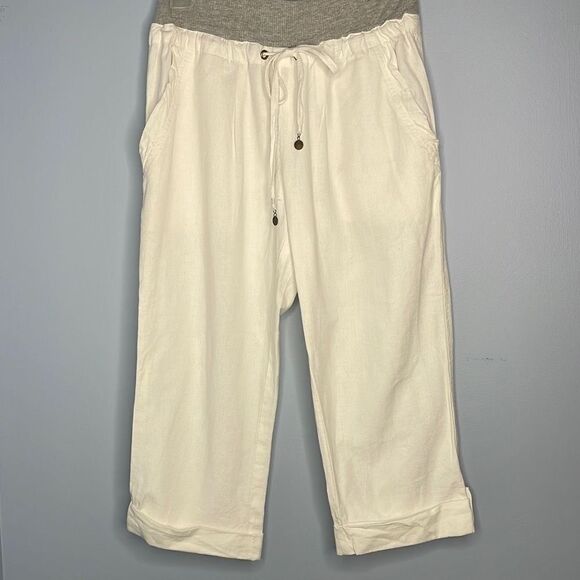 Tommy Girl Medium Capri Pants with Elastic Waistband - Picture 1 of 8